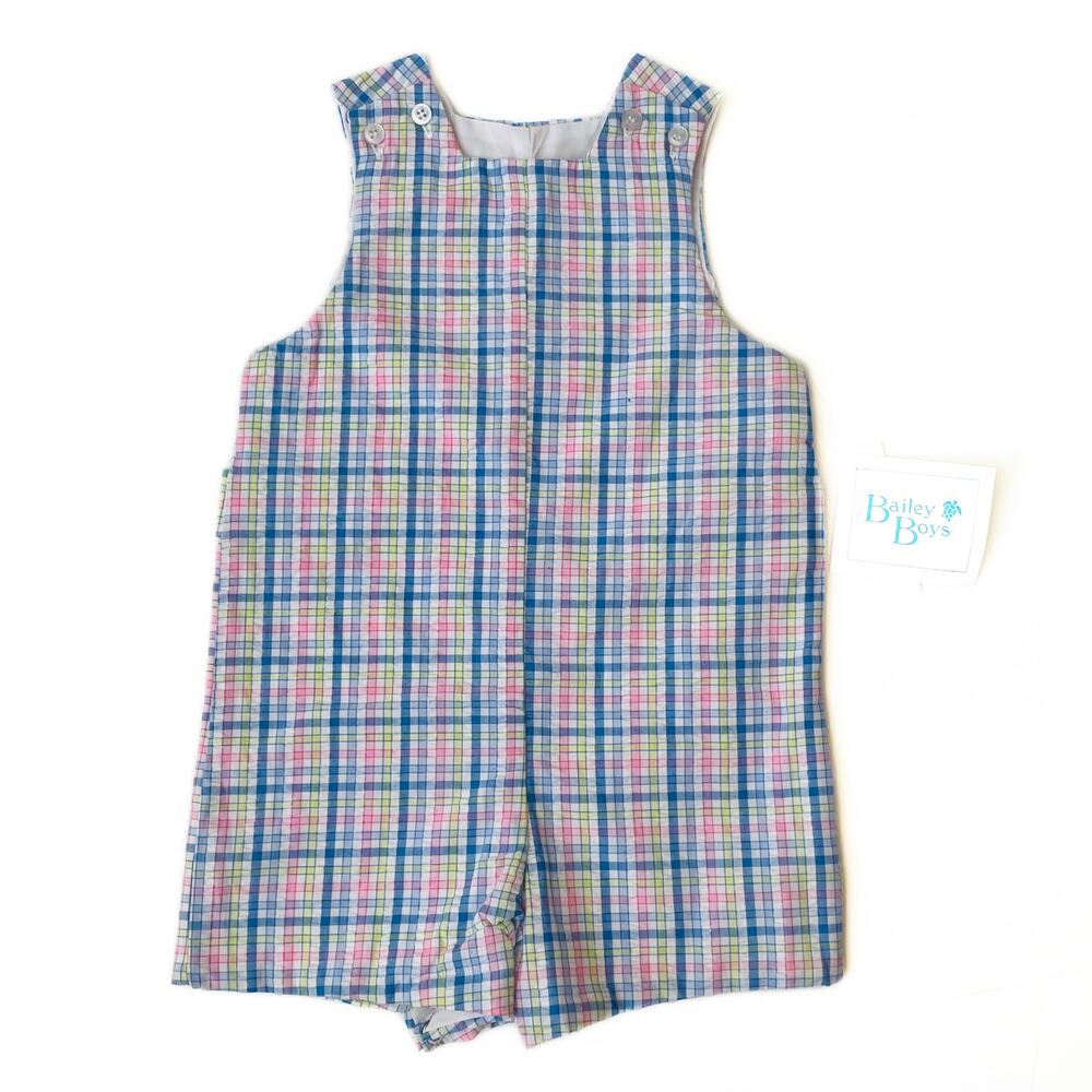 NWT Bailey Boys 9M Blythe Seersucker Jon Jon